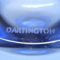 Dartington acid etched marking.