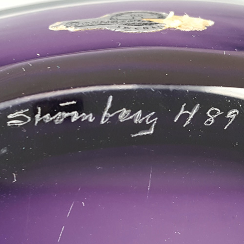 Stromberg signature.