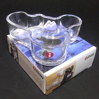 (image for) Iittala Alvar Aalto Glass Bowl/Votive Labelled + Boxed