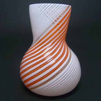 (image for) Aureliano Toso/Dino Martens Mezza Filigrana Glass Vase