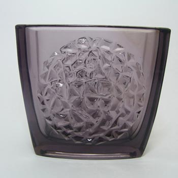 Sklo Union Rudolfova Purple Glass Vase - Rudolf Jurnikl