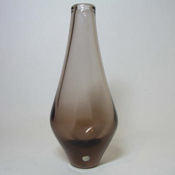 (image for) Czech Zelezny Brod Amber Glass Vase - Miloslav Klinger