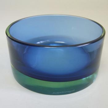 (image for) Cenedese Murano / Sommerso Uranium Glass Bowl - Signed