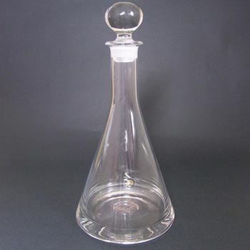 Dartington Glass Decanter by Frank Thrower - Labelled