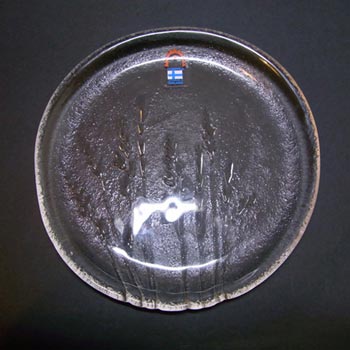 (image for) Humppila Scandinavian Glass Wheat Plate/Dish - Labelled