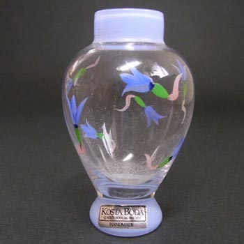 (image for) Kosta Boda Glass Vase - Labelled, Signed Ulrica Vallien