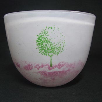(image for) Kosta Boda Glass 'May' Vase/Bowl - Signed Kjell Engman
