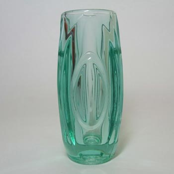 (image for) Rosice Sklo Union Glass Lens Vase Rudolf Schrötter #914