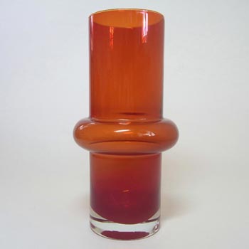 (image for) Riihimaki #1562 Riihimaen Tamara Aladin Red Glass Vase