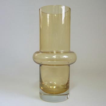 (image for) Riihimaki #1562 Riihimaen Tamara Aladin Amber Glass Vase