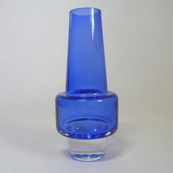 (image for) Sea Glasbruk/Kosta 1970's Swedish Blue Glass Vase