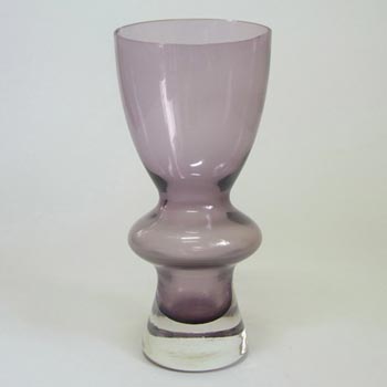 (image for) Sea Glasbruk/Kosta 1970's Swedish Purple Glass Vase