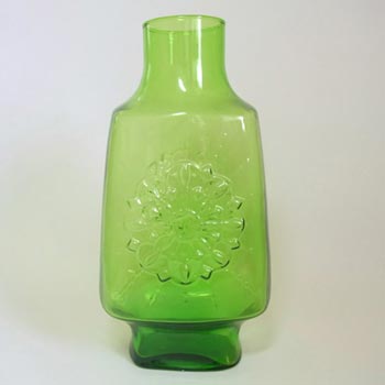(image for) Stelvia Italian 'Opalina Fiorentina' Green Glass Vase