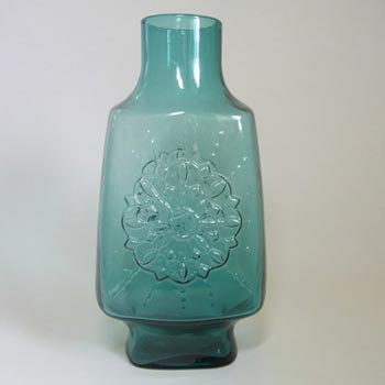 (image for) Stelvia Italian 'Opalina Fiorentina' Blue Glass Vase