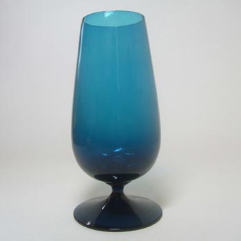 (image for) Gullaskruf Swedish/Scandinavian Smoky Blue Glass Vase