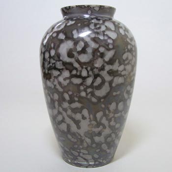 Royal Brierley Grey Glass 'Studio' Vase - Marked