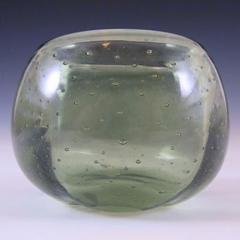 (image for) Whitefriars #9293 Vintage Sea Green Glass Bowl