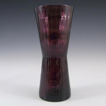 (image for) Alsterfors #AV422 Swedish / Scandinavian Purple Glass Vase