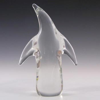 (image for) FM Konstglas/Marcolin Fumato Glass Penguin - Signed + Labelled