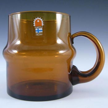 (image for) Humppila Amber Glass "Talonpoika" Beer Mug - Labelled