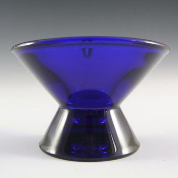(image for) Iittala Blue Glass Kaj Franck 'Kartio' Candle Votive