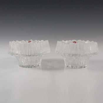 (image for) Iittala Glass Stellaria Candlesticks Tapio Wirkkala - Label