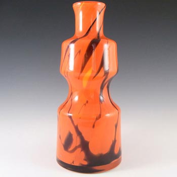 (image for) Prachen 70s Red Glass 'Flora' Vase - Frantisek Koudelka