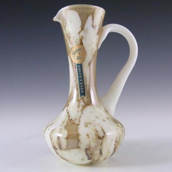 (image for) Stelvia Italian 'Fatto A Mano' Sandy Glass Vase/Jug