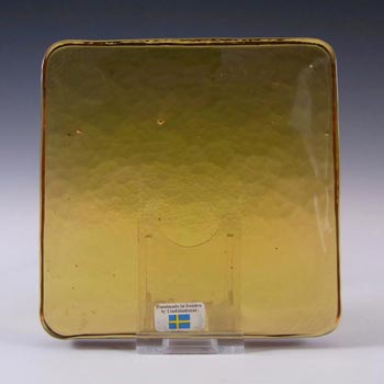 (image for) Lindshammar Swedish Amber Glass Architectural Slab 