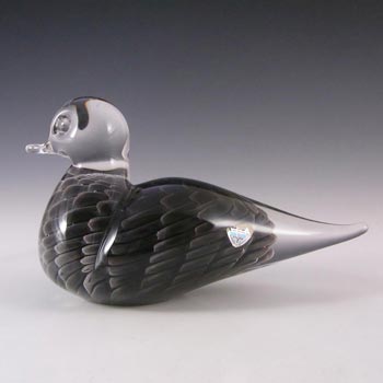 (image for) FM Konstglas/Marcolin Fumato Glass Bird - Signed & Label