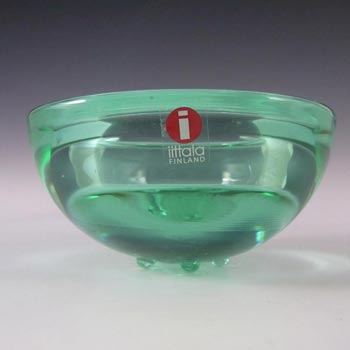 (image for) Iittala Green Glass Annaleena Hakatie Candle Votive/Bowl