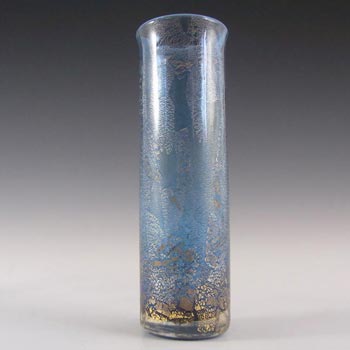 (image for) Isle of Wight Studio / Harris 'Azurene Azure' Glass Cylinder Vase