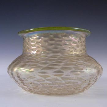 (image for) Art Nouveau 1900's Iridescent Glass Antique Vase