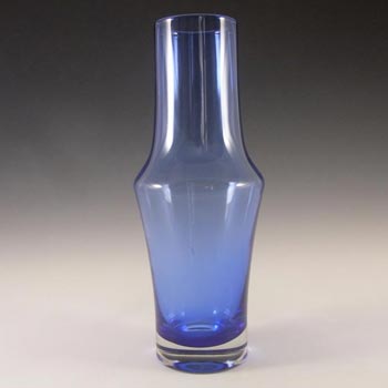 (image for) Riihimaki #1376 Riihimaen Tamara Aladin Blue Glass Vase