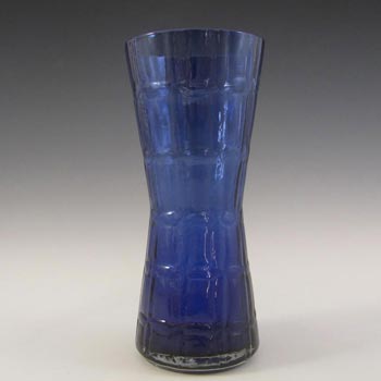 (image for) Alsterfors #AV422 Swedish / Scandinavian Blue Glass Vase