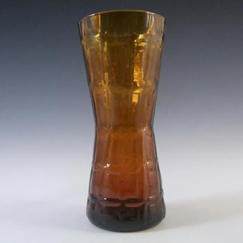(image for) Alsterfors #AV422 Swedish / Scandinavian Amber Glass Vase