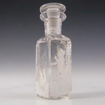 (image for) Mary Gregory Hand Enamelled Glass Perfume/Scent Bottle