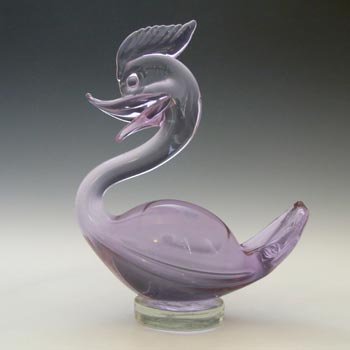 (image for) Neodymium/Alexandrite Glass Swan/Duck - Changes Colour!