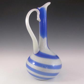 RARE Large Murano Pulegoso Glass Jug/Pitcher/Vase