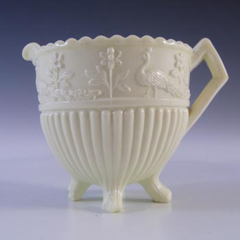 (image for) Sowerby #1350 Victorian Queen's Ivory Milk Glass Creamer - Marked