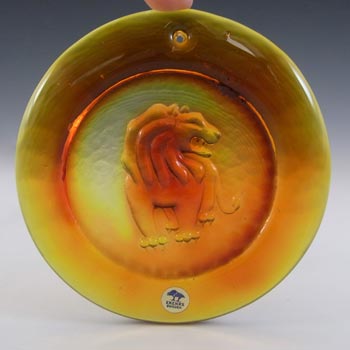 (image for) LABELLED Ekenas Orange Vintage Glass 'Leo' Suncatcher