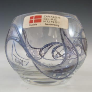 (image for) LABELLED Dansk Glaskunst Danish Glass Candle Votive / Bowl