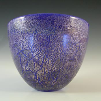 (image for) Isle of Wight Studio / Harris 'Azurene Blue' Glass Bowl