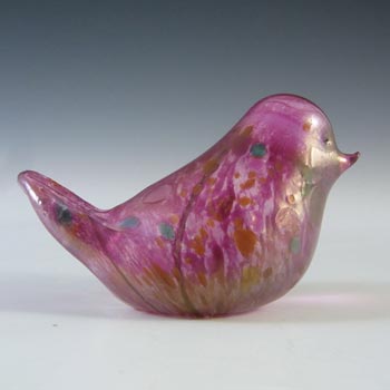(image for) Isle of Wight Studio 'Summer Fruits' Cranberry Glass Bird
