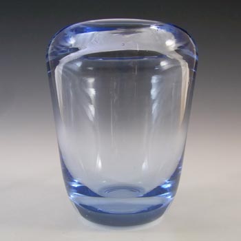 (image for) Whitefriars #9364 William Wilson Sapphire Blue Glass Vase