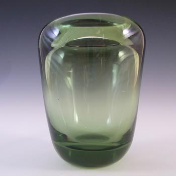 (image for) Whitefriars #9364 William Wilson Sea Green Glass Vase