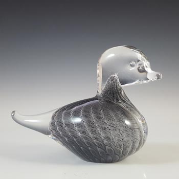 (image for) SIGNED Marcolin / FM Konstglas Fumato Glass Bird #M501