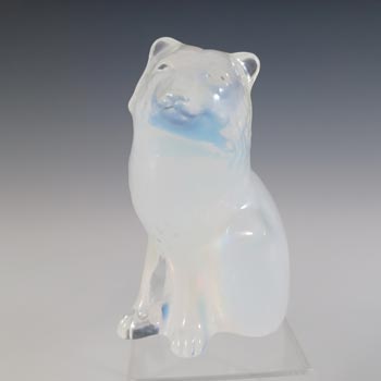 (image for) BOXED Kosta Glass / Svenskt Glas WWF Fox Sculpture by Paul Hoff