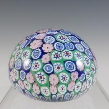 (image for) LABELLED Vinciprova Murano Millefiori Glass Vintage Paperweight
