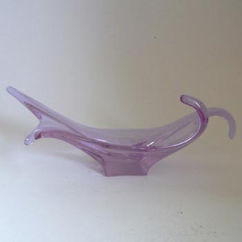 (image for) Rare Neodymium/Dichroic Glass Sculpture Changes Colour